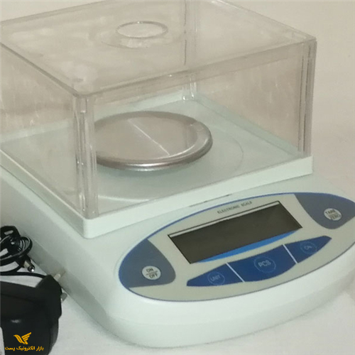 ترازوی آزمایشگاهی دقت 0.1 گرم رنج 5 کیلوگرم