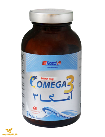 سافت ژل امگا 3 رزاویت بسته 60 عددی 