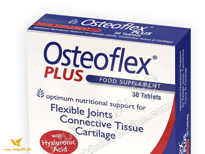 قرص استئوفلکس پلاس هلث اید بسته 30 عددی 