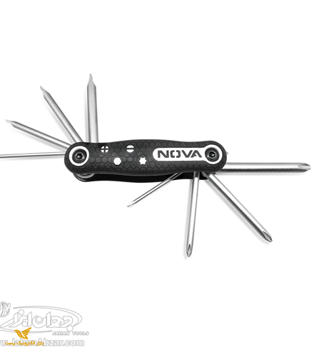 پیچ گوشتی چاقویی 8 عددی نووا مدل NTK1139
