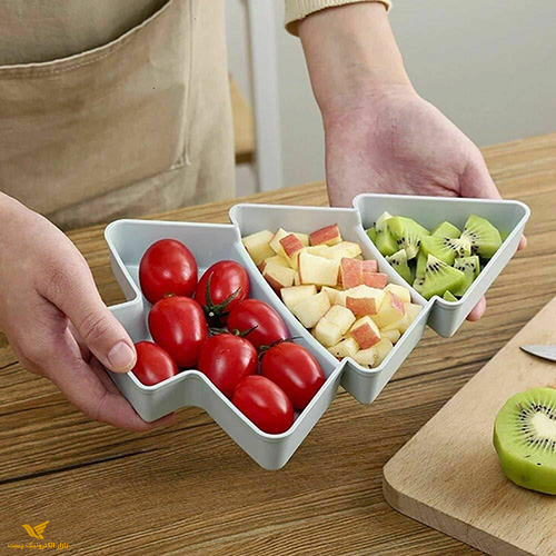 ظرف سرو تنقلات طرح کاج تک عددی