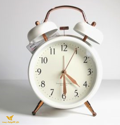 ساعت رومیزی شماطه دار چراغ دار کد:  37_900