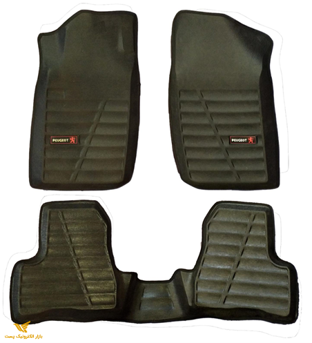 کفپوش خودرو سه بعدی پلی اتیلن گیلان رانا پژو 206 - 207