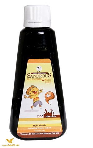 شربت مولتی ویتامین با زینک سندروس 200 میلی لیتر