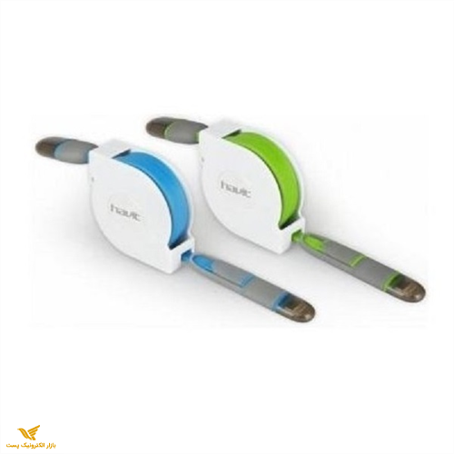 کابل جمع شونده اندروید و ios مدل ET-SS8 2 in 1