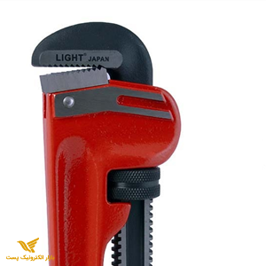 آچار لوله شلاقی (لوله گیر) لایت 200 میلی متری مدل LIGHT LPW 08