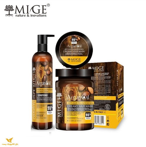 شامپو و ماسک مو میگ آرگان  Mige Argan Oil Shampoo