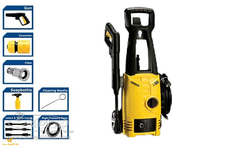 کارواش برقی ذغالی 100 بار کنزاکس مدل  KPW 1100
