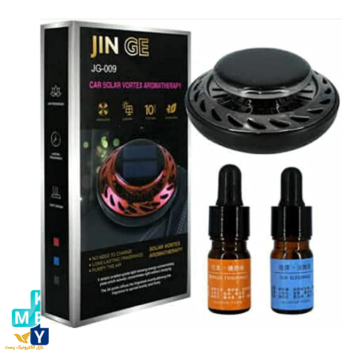 خوشبو کننده اتومبیل طرح خورشیدی اورجینال + 2 عدد اسانس درجه یک 