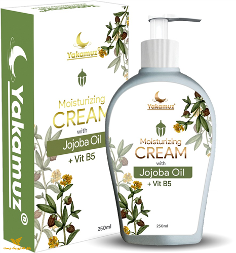 کرم آبرسان و مرطوب کننده روغن جوجوبا + ویتامین B5
