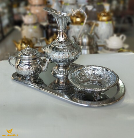 کاسه زیر سماوری هخامنشی برنجی 