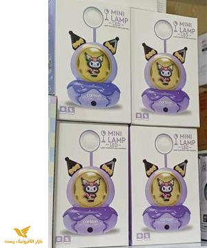 چراغ مطالعه دونات کرومی تراش دار