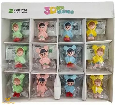 پاکن های جوایزی طرح دختر