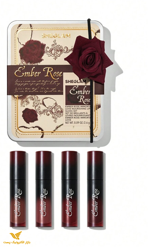 ست لیپ گلاس امبر رز شیگلم