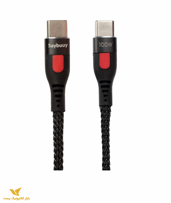 کابل شارژ دوسر تایپ سی 100 وات Saybuuy K3-PD 