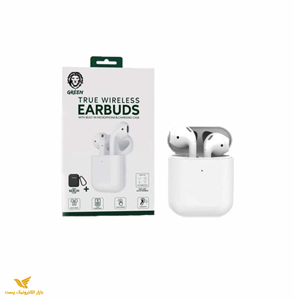 هدفون بی سیم گرین لاین مدل True Wireless Earbuds