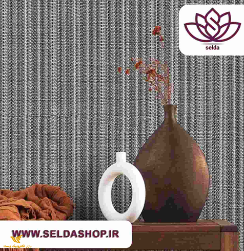 کاغذ دیواری طرح بافت خاکستری کد:10051