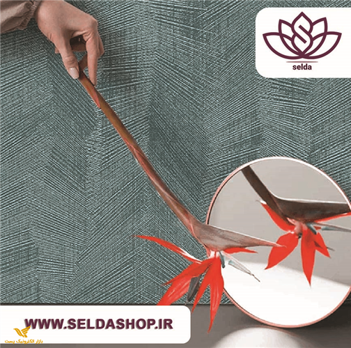کاغذ دیواری طرح بافت سبز کد:10033