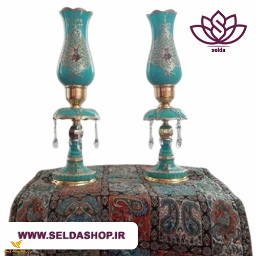 چراغ لاله عباسی فیروزه ای