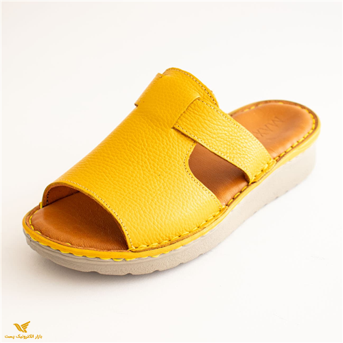 صندل طبی چرم طبیعی زنانه مدل کمند